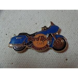 Hard Rock Cafe Pin Cozumel Blue Motorcycle -061330